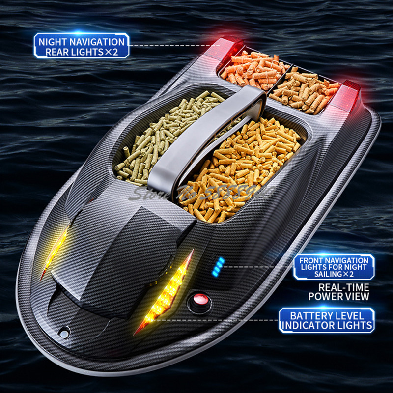 Smart Voice Broadcast RC Bait  - Fishing Boat Navigation Light recension och pris